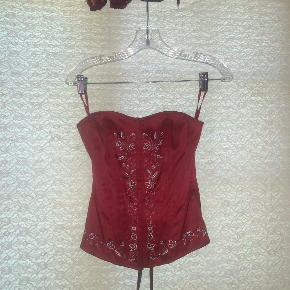 Red corset